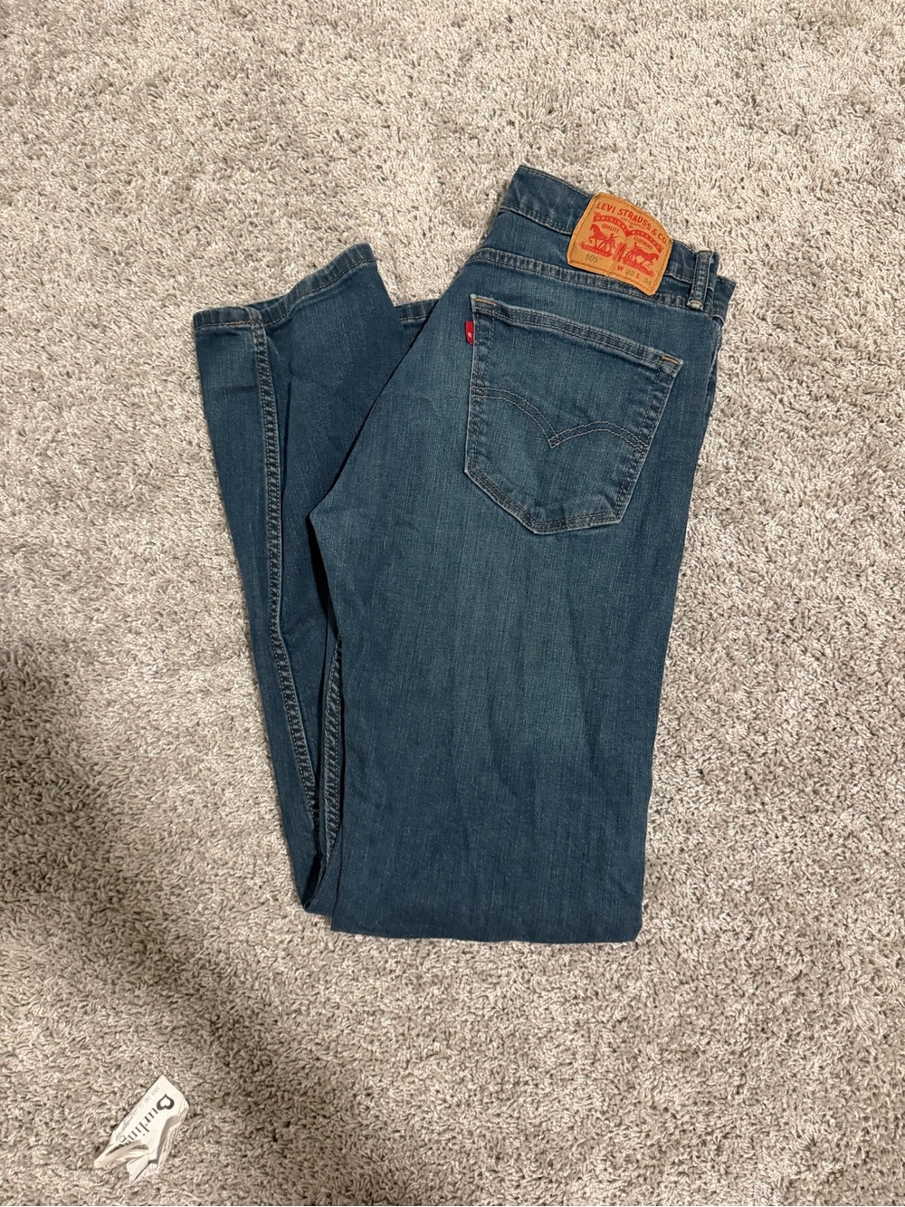 Levi's Bootcut Jeans in Dark Blue Wash